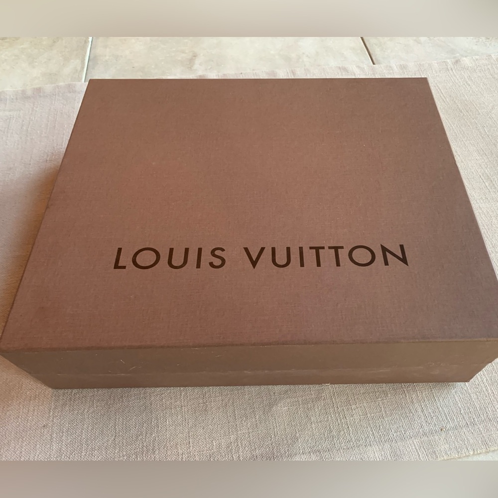 17.5 x 14.5 Louis Vuitton box. Decorate your closet!